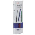 Dorsi spirale - 21 anelli ovali - 38 mm - bianco - GBC - conf. 50 pezzi