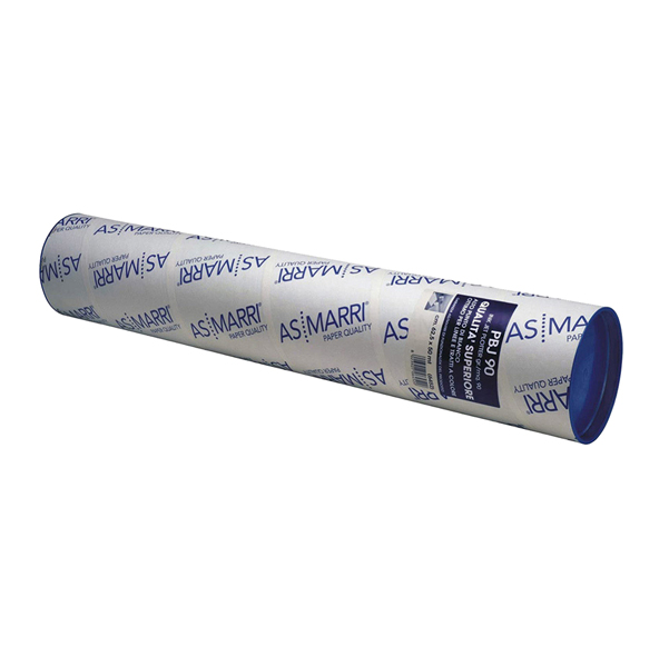 MD_28305 Carta plotter PBJ.90S - 420 mm x 50 mt - 90 gr - inkjet - opaca - bianco - As Marri - immagine 1