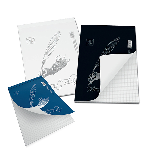 MD_28447 Blocco Montblanc - A5 - 60 gr - 70 fogli -5mm - Pigna - immagine 1