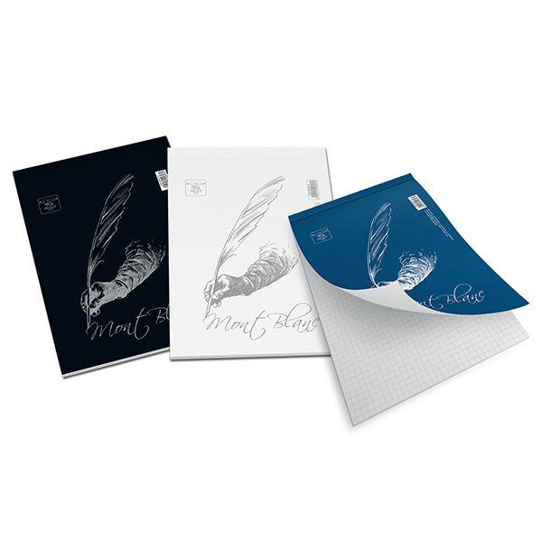 MD_28454 Blocco Montblanc - A4 - 60 gr - 70 fogli - 5mm - Pigna - immagine 1