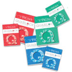 Blocco Quablock Original - collato - A5 - 4 mm - 80 gr - 50 fogli - 4 fori - Pigna