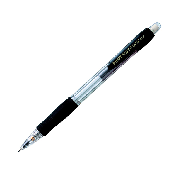 MD_29480 Portamine Super Grip - mina 0,7 mm - fusto nero - Pilot - immagine 1
