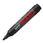 Marcatore Uni Prockey M122  - punta conica  1,20mm-1,80mm - nero - Uni Mitsubishi