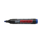 Marcatore Uni Prockey M126 - punta a scalpello da 1,00-5,70mm - blu - Uni Mitsubishi