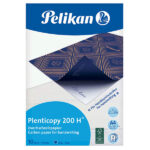 Carta da ricalco Plenticopy 200H - A4 - blu - Pelikan - conf. 10 fogli