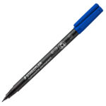 Pennarello Lumocolor Permanent 313 - punta 0,4 mm - blu - Staedtler