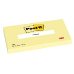Blocco foglietti - 657 - 76 x 102 mm - giallo Canary - 100 fogli - Post-it