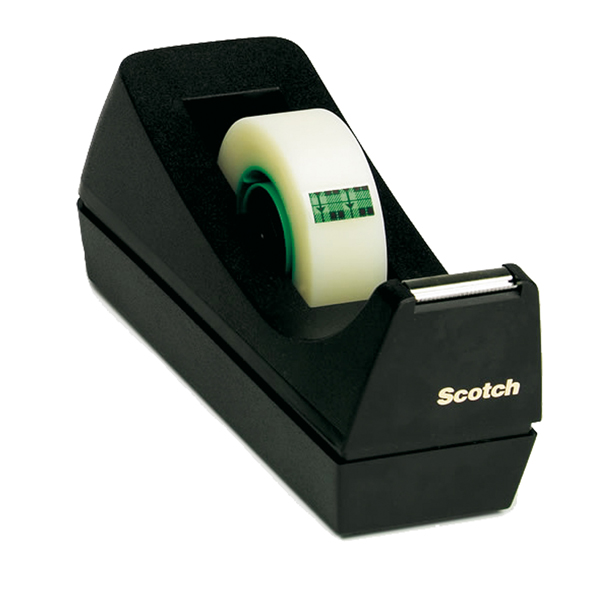 MD_32298 Dispenser da tavolo C38 - per nastri 33 m - nero - Scotch - immagine 1