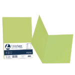Cartellina semplice Luce - 200 gr - A4 - pistacchio - cartoncino bristol - Favini - conf. 50 pezzi