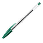 Penna a sfera Cristal - punta media 1,0mm - verde - Bic - conf. 50 pezzi