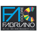 Album FaColore - 33 x 48 cm - 25 fogli - 220 gr - 5 colori - Fabriano