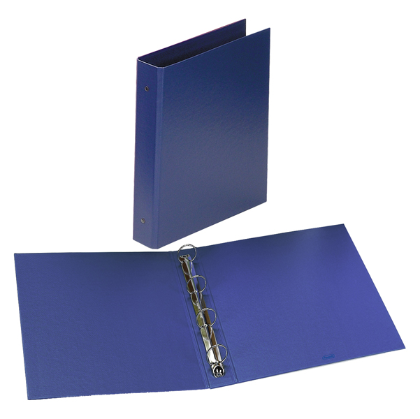 MD_36295 Raccoglitore Europa - 22 x 30 cm - 4 anelli tondi 50 mm - dorso 6 cm - blu - Favorit - immagine 1