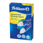 Pastello industriale 762 - bianco - Pelikan - conf. 12 pezzi