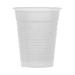 Bicchieri - monouso - 200 cc - bianco - Dopla - conf. 100 pezzi