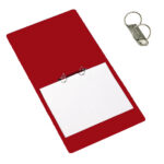Raccoglitore Presspan - A4 - 2 anelli 25 mm - dorso 4 cm - rosso - Cartotecnica del Garda