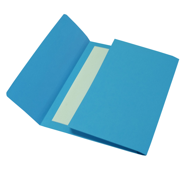 MD_37526 Cartelline a busta - 200 gr - 26 x 34 cm - cartoncino bristol - azzurro - Cartotecnica del Garda - conf. 25 pezzi - immagine 1