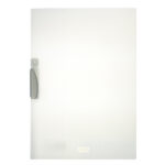 Cartellina con molla Clipper - A4 - PP - trasparente neutro - Fellowes