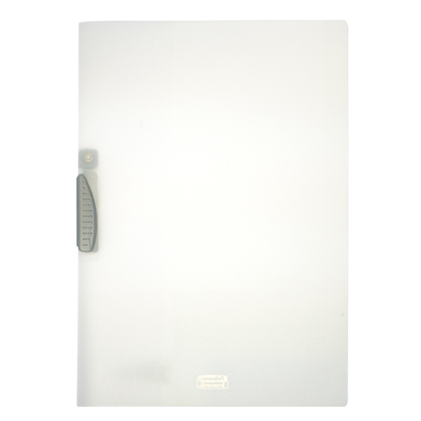 MD_37549 Cartellina con molla Clipper - A4 - PP - trasparente neutro - Fellowes - immagine 1