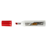 Marcatore Whiteboard Marker Velleda 1781 - punta scalpello 3,2-5,5mm - rosso  - Bic