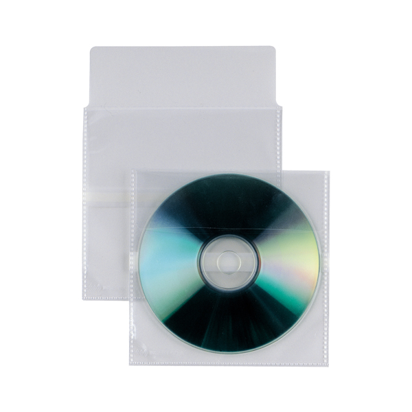 MD_38050 Buste a sacco Insert CD A - patella di chiusura - striscia adesiva - PP - Sei Rota - conf. 25 pezzi - immagine 1