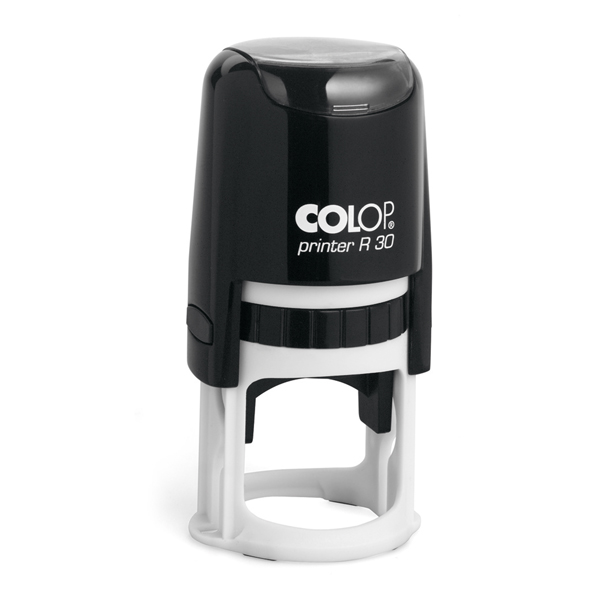 MD_38092 Timbro Printer R30 - diametro 30 mm - 5 righe - personalizzabile - autoinchiostrante - Colop - immagine 1