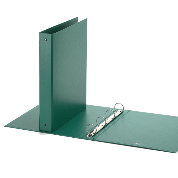 MD_39410 Raccoglitore Europa - 22 x 30 cm - 4 anelli tondi 30 mm - dorso 4 cm - verde - Favorit - immagine 1