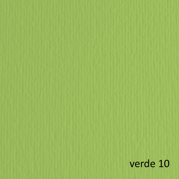 MD_40205 Cartoncino Elle Erre - 70 x 100 cm - 220 gr - verde pisello 110 - Fabriano - blister 10 fogli - immagine 1