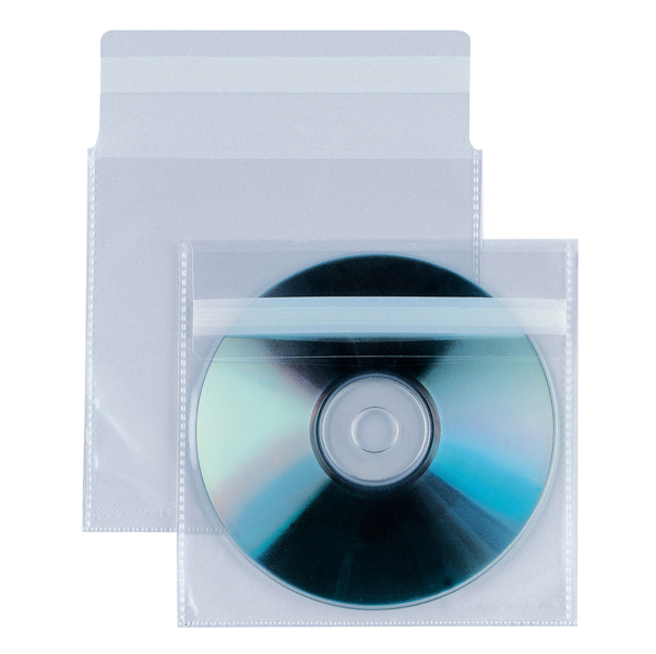MD_40236 Buste a sacco Insert CD AR - patella autoadesiva di chiusura - PP - Sei Rota - conf. 25 pezzi - immagine 1