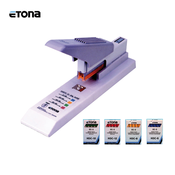 MD_40398 Cucitrice da tavolo EC3 - max 100 fogli - grigio -Etona - immagine 1