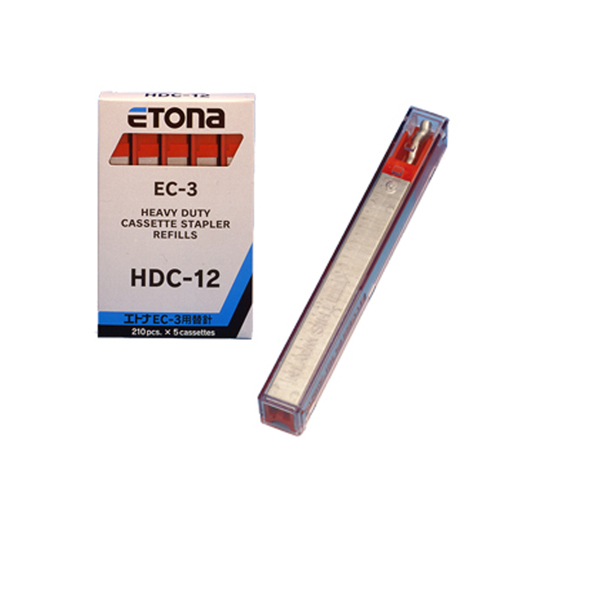 MD_40402 Caricatore HDC12 per Etona EC3 - 210 punti - rosso - Etona - conf. 5 pezzi - immagine 1
