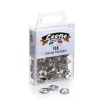 Puntine - 3 punte temperate e nichelate - Leone - conf. 100 pezzi
