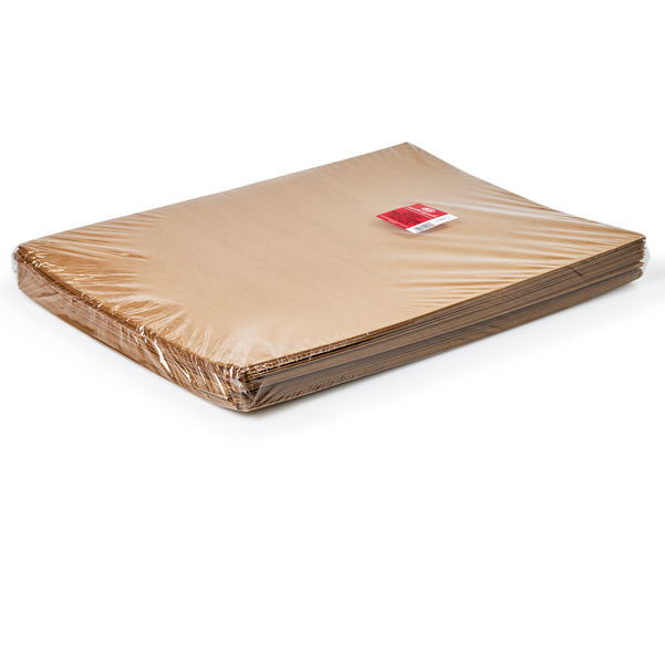 MD_44890 Carta Kraft ecologica- da pacchi - 80 gr - foglio 100 x 140 cm - avana - Rex Sadoch - conf. 50 fogli - immagine 1