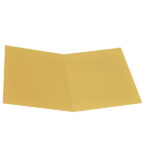 Cartellina semplice - 145 gr - 25 x 34 cm - giallo - cartoncino manilla - Cartotecnica del Garda - conf. 100 pezzi
