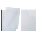Copertine Video A4 R15 - PVC - 140 micron - neutro trasparente - Sei Rota - scatola 100 pezzi
