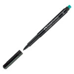 Pennarello Multimark universale permanente con gomma - punta media 1,0mm - nero - Faber-Castell