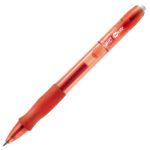 Penna a sfera a scatto Gelocity  - punta 0,7mm - rosso - Bic - conf. 12 pezzi