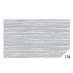 Carta crespa - 50 x 150 cm - 80 gr - argento metal 131 - Rex Sadoch - conf.10 rotoli