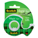 Nastro adesivo in chiocciola Magic 810 - 19 mm x 7,5 m - acrilico - trasparente - Scotch