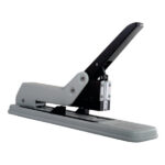 Cucitrice da tavolo 130 - braccio lungo - max 180 fogli - grigio/nero - Molho Leone