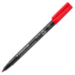 Pennarello Lumocolor Permanent 317 - punta 1,0mm - rosso - Staedtler