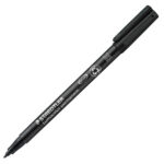 Pennarello Lumocolor Permanent 317 - punta 1,0mm - nero - Staedtler