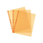 Buste forate Favorit Art - Superior - liscio - 22 x 30 cm - arancio - Favorit - conf. 25 pezzi