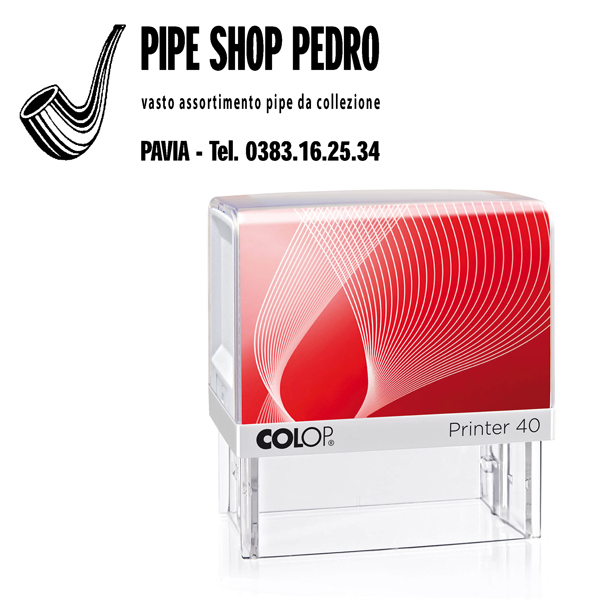 MD_48002 Timbro Printer 40 - 23 x 59 mm - 6 righe - autoinchiostrante - nero - Colop - immagine 1