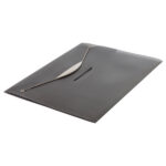 Cartella 3 lembi con elastico Swing - A4 - dorso 2 cm - PP- trasparente grigio - Fellowes