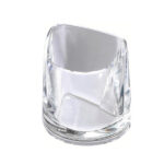 Portapenne Nimbus - 10 x 11 x 6,8 cm - cristallo trasparente - Rexel