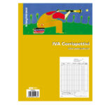 Registro prima nota Iva corrispettivi - 13/13 fogli autoricalcanti - 29,7 x 23cm - Edipro