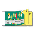 Blocco numerato 1/100 - matrice+figlia - monocolore - 13 x 6 cm - Edipro