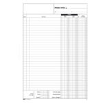 Blocco prima nota cassa entrate/uscite - 50/50 fogli autoricalcanti - 31 x 21cm - Edipro