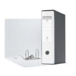 Registratore Eurofile G55 - dorso 8 cm - protocollo 23 x 33 cm - bianco - Esselte