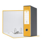 Registratore Eurofile G55 - dorso 8 cm - protocollo 23 x 33 cm - giallo - Esselte
